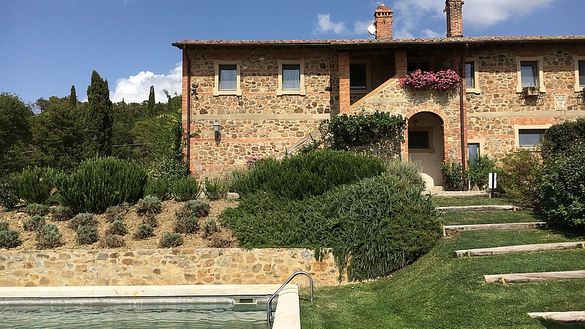 B&B Palazzolo @ La Foce In Tuscany: Bed & Breakfast South Of Siena